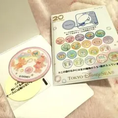 ダッフィー＆フレンズ20周年 ワッペン シェリーメイ&リーナベル