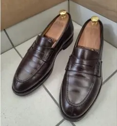 リーガル　ダークブラウン レザー ローファー