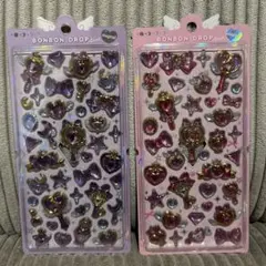国内正規品　ボンボンドロップシール　マジカル　ピンク　パープル　2種セット