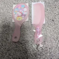 サンリオ　ハローキティー　ミラー　コーム　セット　マイメロディ　クロミ　キキララ