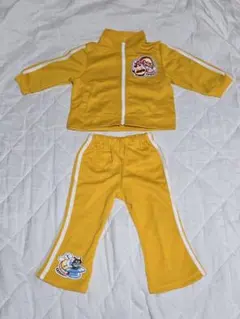 ✨美品✨アンパンマン イエロージャージ 90cm セットアップ 上下セット 長袖