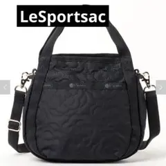 レスポートサック 花柄 型押し ショルダーバッグ