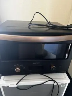 s*e様 SHARP オーブンレンジ 600W 黒　ジャンク SHARP オーブンレンジ 600W 黒 ジャンク - メルカリ