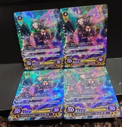 ファイアーエムブレムサイファ　SR フォビドゥンキャスター　ニュクス　4枚セット