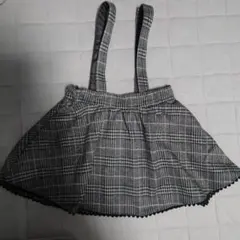 mezzo piano チェック柄 ジャンバースカート 100cm＊送料込み＊