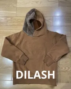 DILASH フード付きトレーナー 140 キッズ 冬