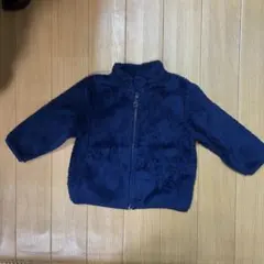 UNIQLO フリースジャケット 80cm ネイビー