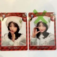 CUTIE STREET 板倉可奈　クリスマス　クリアカード
