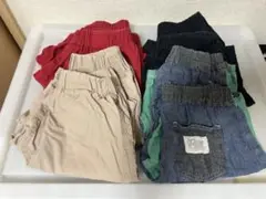 ハーフパンツ8枚セット　双子　おそろい