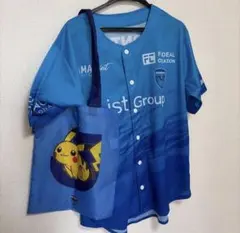横浜FC 開幕記念　ベースボールシャツ&ポケモントートバッグ　セット
