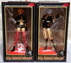 新世紀エヴァンゲリオンエキストラクリスマスフィギュアアスカ&レイ２種類