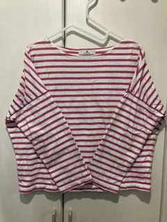 URBAN RESEARCH Sonny Label ボードネック ボーダー長袖のサムネイル