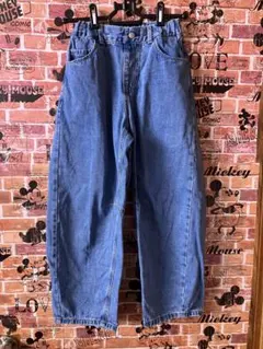 GU キッズバレルレッグジーンズ　サイズ140