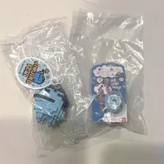 たまごっちドットフィギアチャーム　リングコレクション　ぎんじろっちセット