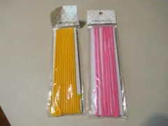 アクリルコード イエロー ピンク カラーセット