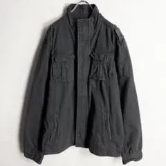 激レアデザイン　アバクロ　ミリタリージャケット　ブルゾン