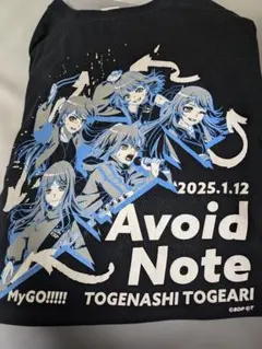 Avoid Note Tシャツ　XL