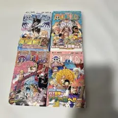 ONE PIECE 初版　帯付き68巻、72巻、73巻、80巻セット