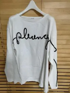 新品 LEPSIM ホワイト 白 長袖Tシャツ カットソー レディース Free