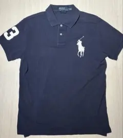 Polo by Ralph Laurenビッグポニー ネイビー×ホワイト 【L】