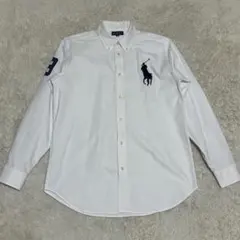 RALPH LAUREN 90s 正規品 ビックポニー 刺繍 オックスフォードのサムネイル