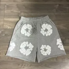 デニムティアーズグレー ショートパンツ