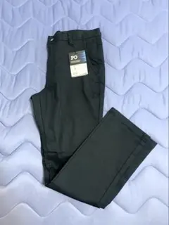 ◼️ワークマン　動きフィット綿ツイルゴルフパンツ　ブラック　M