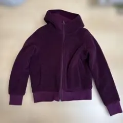 UNIQLO フリースパーカー Sサイズ パープル