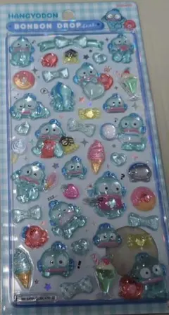 ハンギョドン　ボンボンドロップシール　サンリオ