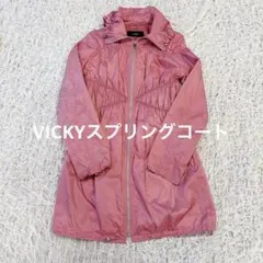 VICKY スプリングコート　ピンク　S