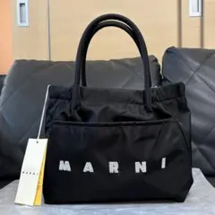 MARNI マルニ トートバッグ ロゴ スパンコール