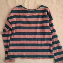 OCEAN & GROUND ストライプ長袖カットソー 140