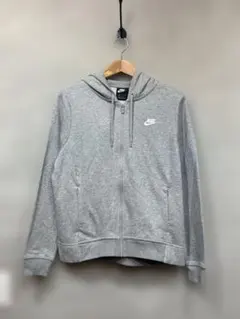 NIKE テックフリースジャケット S ホワイトグレー ポイントロゴ - メルカリ