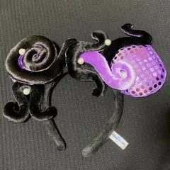 希少【東京ディズニーリゾート購入】アースラ カチューシャ ファンキャップ