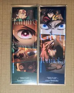 鬼滅の刃 冨岡義勇 竈門炭治郎 コレクションフェイスカード 2種セット