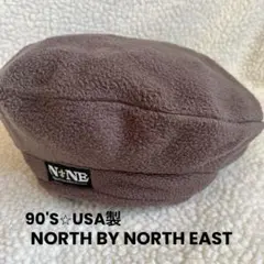 90'S⭐︎NORTH BY NORTHEAST⭐︎フリース帽☆ベレー帽⭐︎