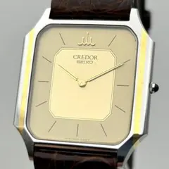 メンズ 稼働】SEIKO クレドール 8J81-5020 ストライプ - メルカリ