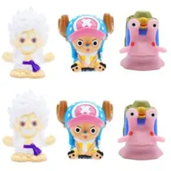 ONEPIECE ギア5《6体セット》ミニフィギュア モンキーDルフィ 電伝虫