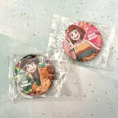 僕のヒーローアカデミア /ヒロアカ ★緑谷出久+麗日お茶子★ 缶バッジ2個セット