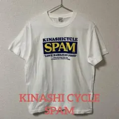 [新品]KINASHI CYCLE SPAM キナシサイクル スパム Tシャツ白のサムネイル