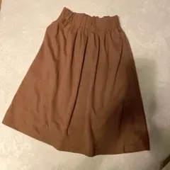 earth music & ecolosy ロング フレア スカート ゴム