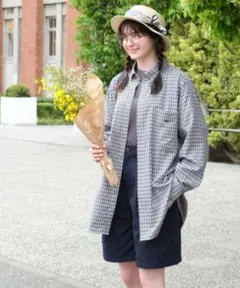 MONO-MARTモノマート／ビッグボタンダウンシャツ　新品未使用