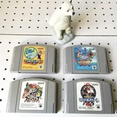 【NINTENDO64 】ニンテンドー64ゲームソフト 4本セットまとめ売り