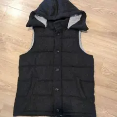 THE SHOP TK MIXPICE ダウンベスト 【L】ダークグレーのサムネイル