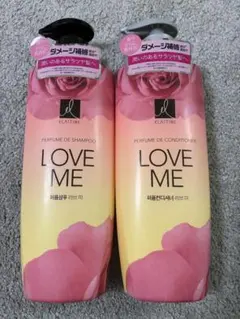 ELASTINE LOVE ME 600ml シャンプー・コンディショナーセット