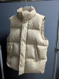 Ray Beams オーバーサイズダウンベスト　ホワイト