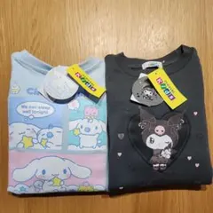 シナモロール クロミ 裏起毛 トレーナー Tシャツ 150㎝ しまむら