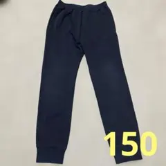 デビロック　裏シャギー　スウェットパンツ　150 ブラック