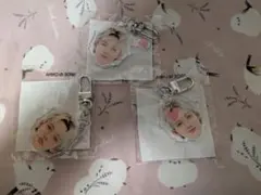 ヒョンソク　顔アクキーセット