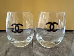 さ様専用ページ☆ロゴ入り ガラスコップ 2個セット